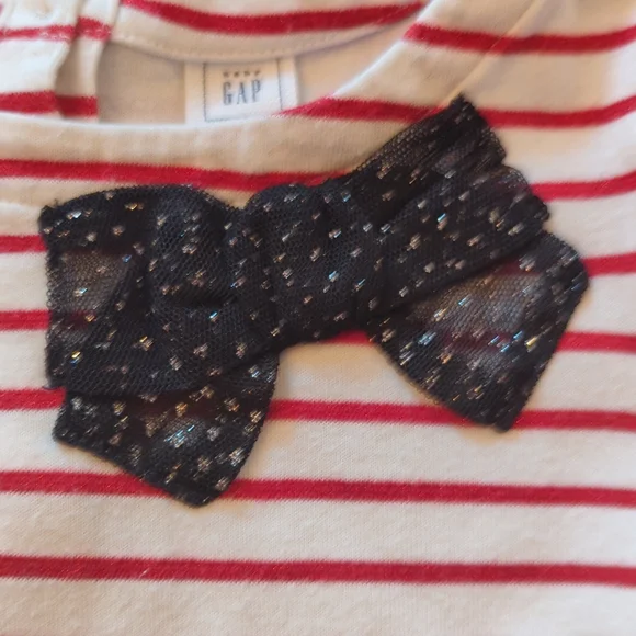 Gap Cotton and Black Tulle Dress, size 4 years - Picture 3 of 10